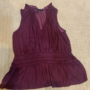 New. Never worn. WHBM sleeveless blouse. Size large